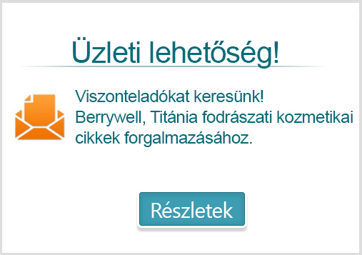 Viszonteladókat Keresünk!